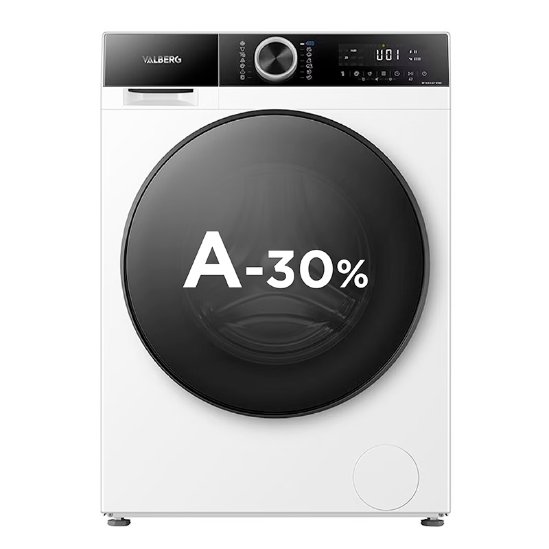 Lave-linge Hublot 10 Kg Valberg Wf 1014 A-30 F W180c Bon état -  reconditionné disponible sur Electro Depot